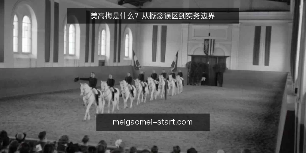 美高梅是什么？从概念误区到实务边界 — 美高梅到底指什么：先厘清概念边界 配图